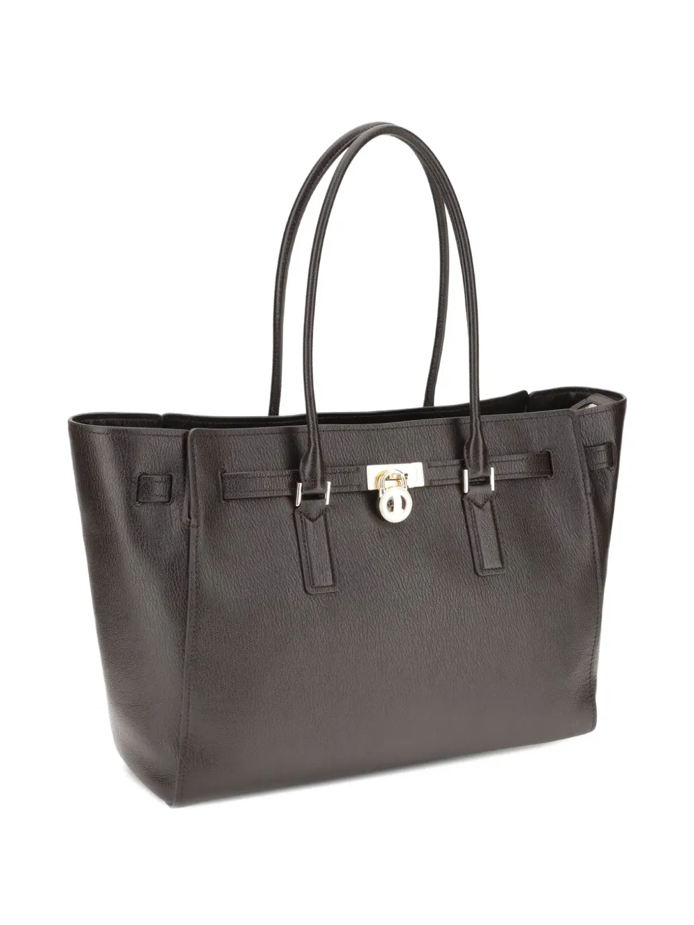 Michael Kors Hamilton Moderne Large Tote Bag In Black