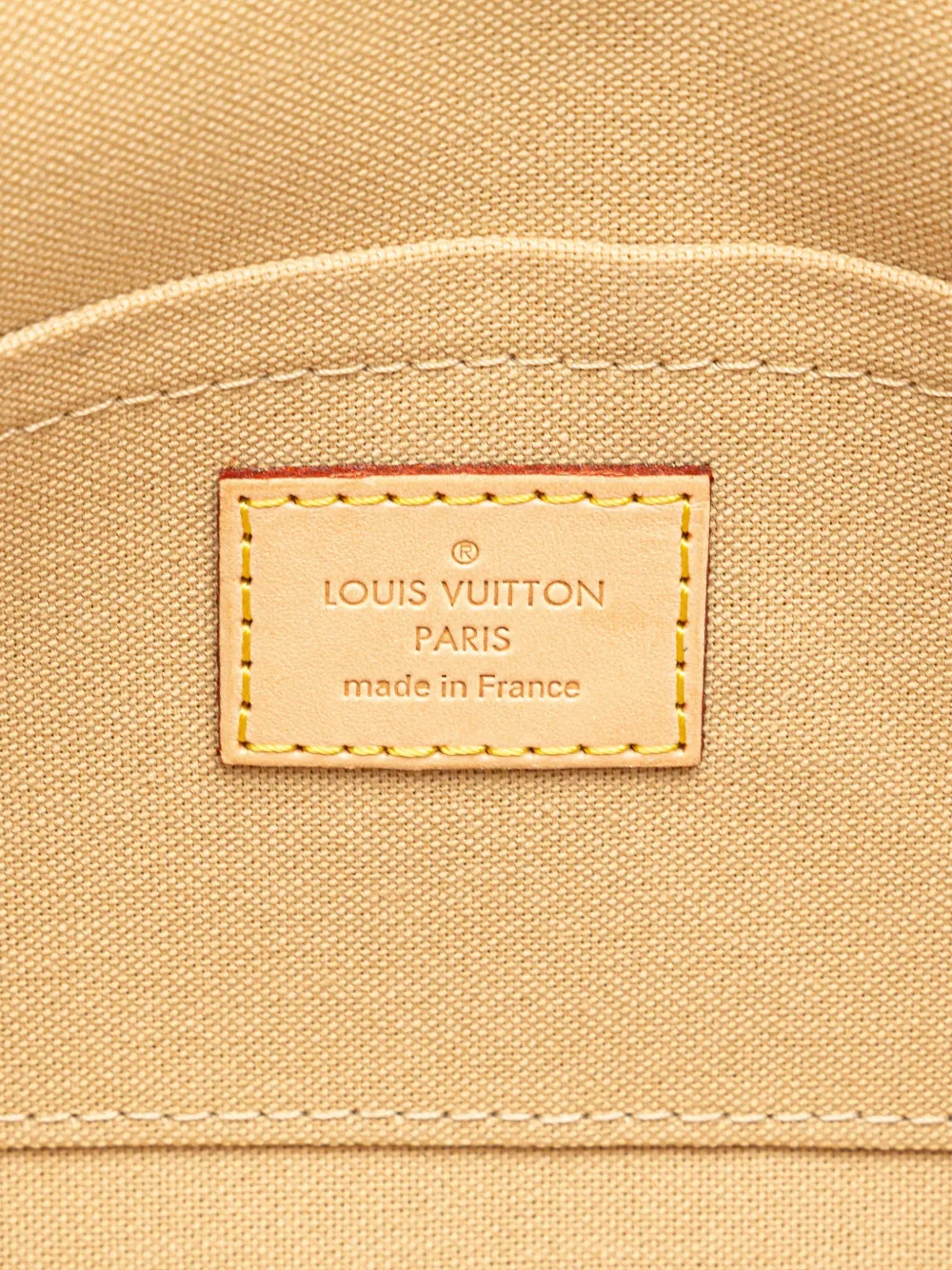 Pre-owned Louis Vuitton 2014 Damier Azur Favorite Mm Satchel In White
