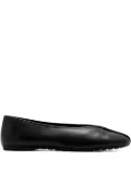 Vince Ori leather ballet flats - Black