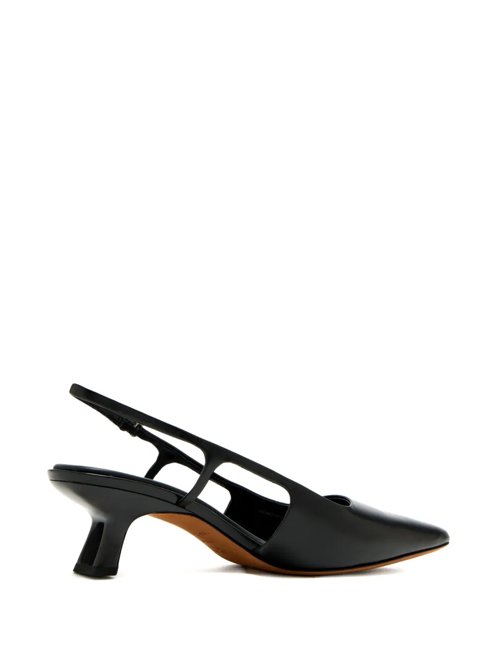 Vince Bianca slingback pumps met hak Zwart