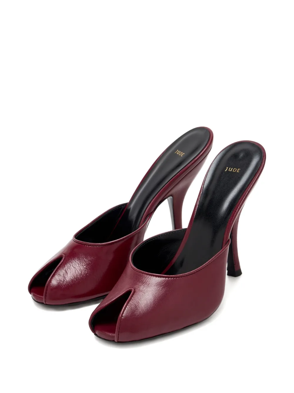 Jude 105mm Date peep-toe stiletto mules | Heeled Mules | Image 2