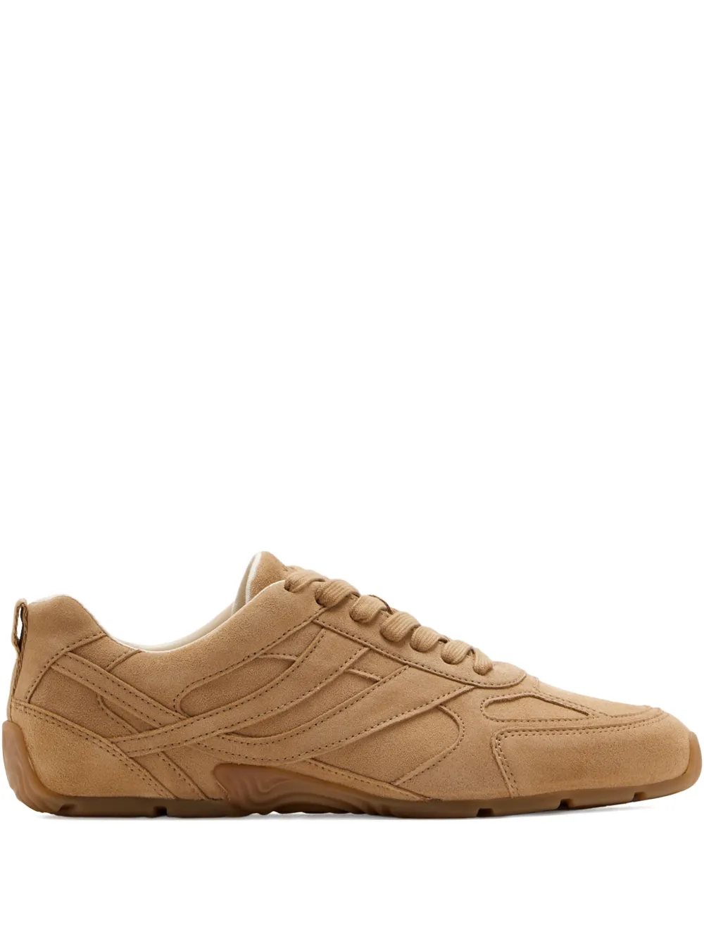 Vince Mojave Suede Lace-up Sneakers In Brown