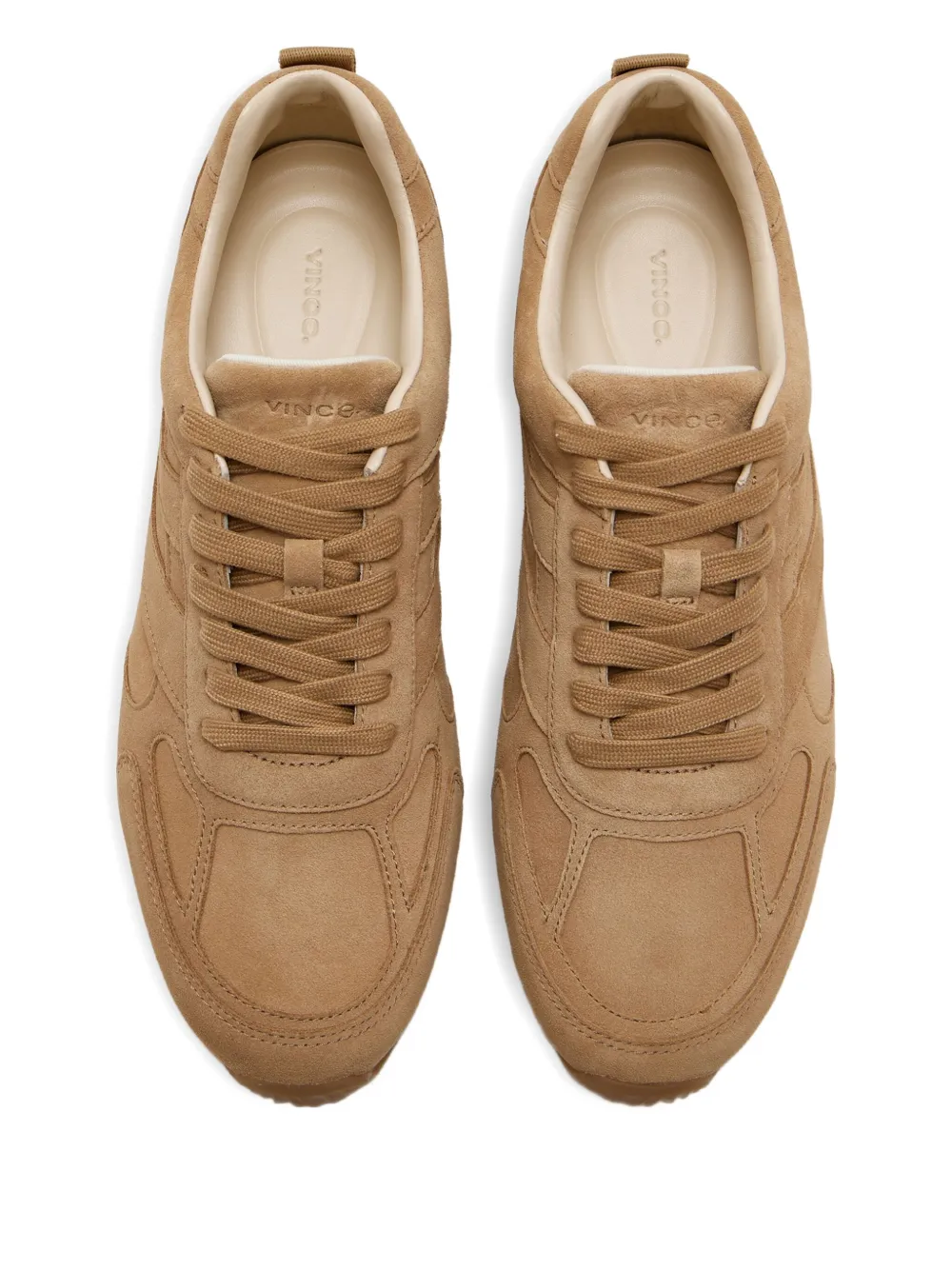 Vince Mojave Suede Lace-up Sneakers In Brown