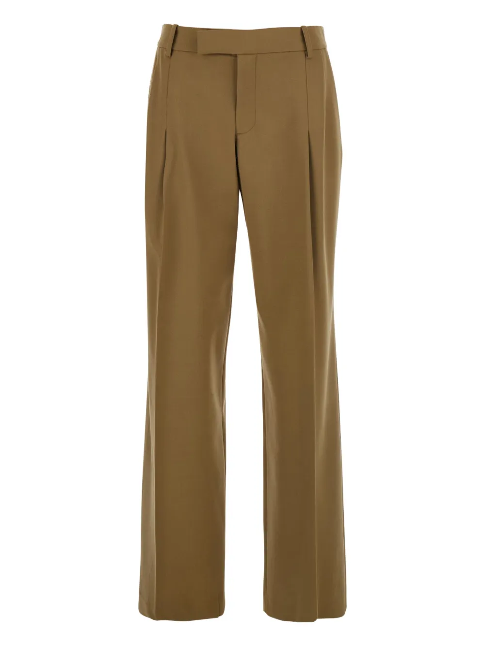 Federica Tosi pleated-front tailored trousers Bruin