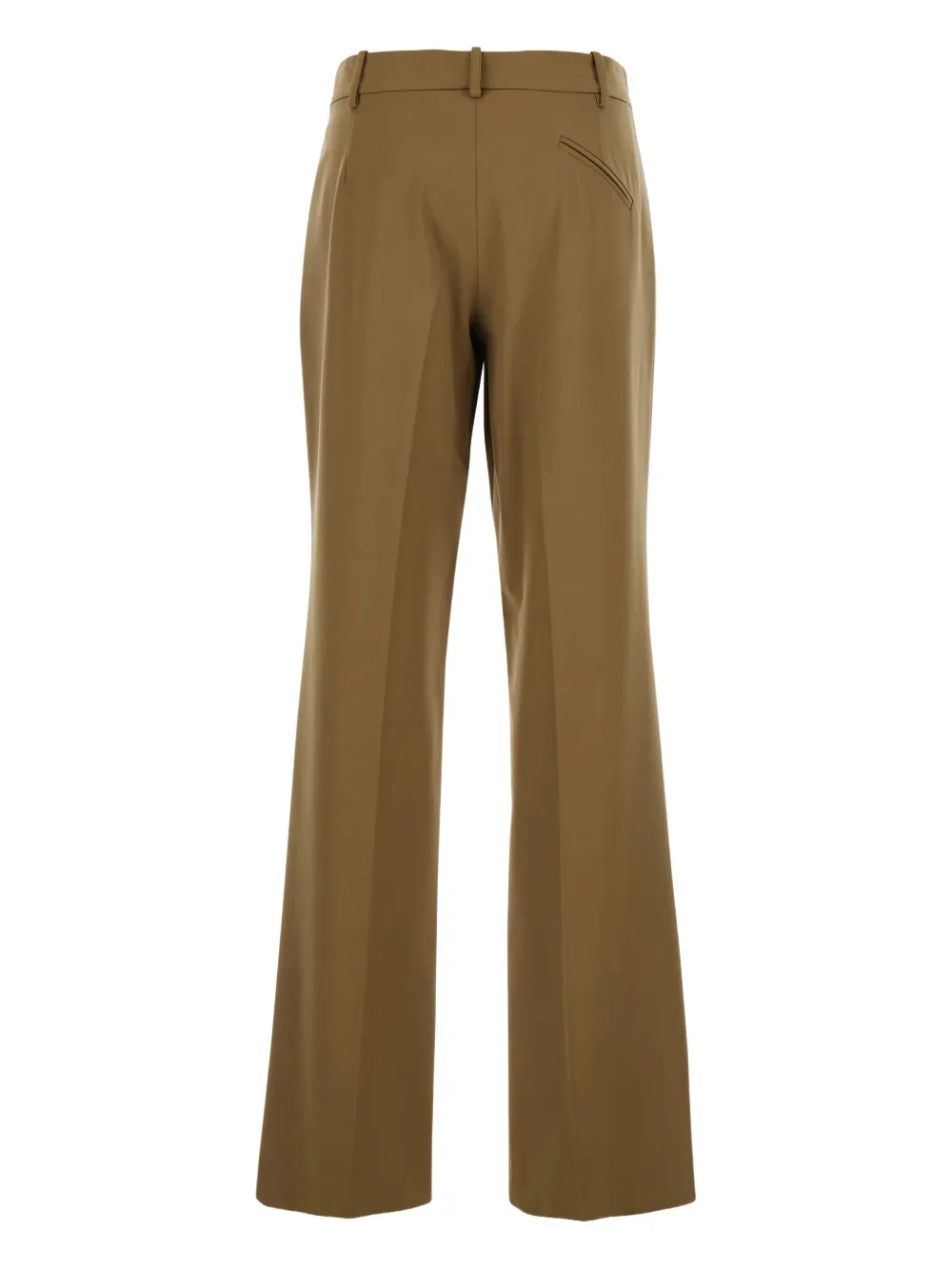 Federica Tosi pleated-front tailored trousers Bruin