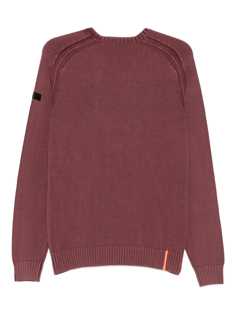 RRD raglan-sleeve cotton sweater - Rood