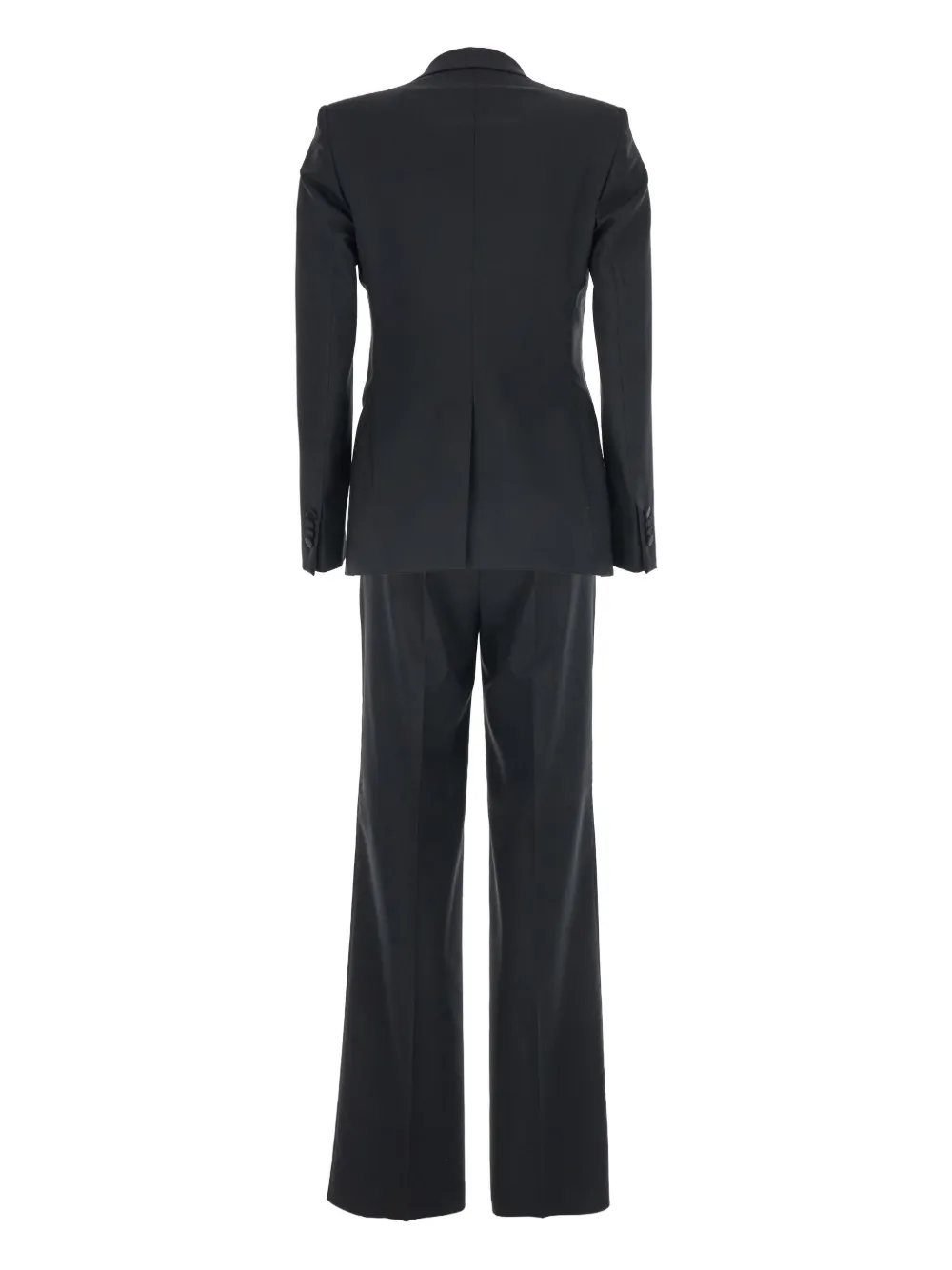 Tagliatore double-breasted peak-lapel suit Zwart
