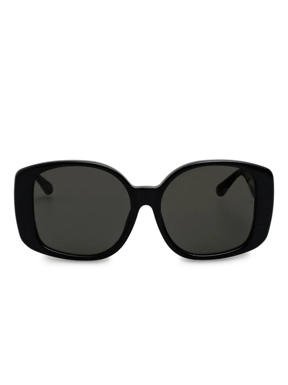 Linda Farrow Venus oversized-frame sunglasses | Black | Image 1