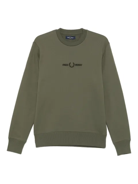 Fred Perry embroidered-logo sweatshirt