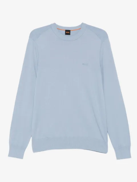 BOSS Pullover mit rundem Ausschnitt