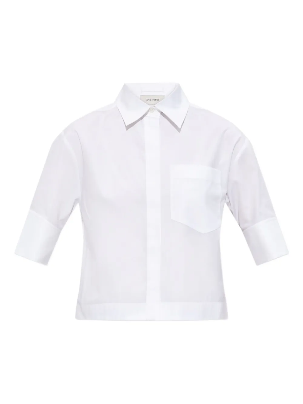 Sportmax Eliot short-sleeve shirt | White | Image 1
