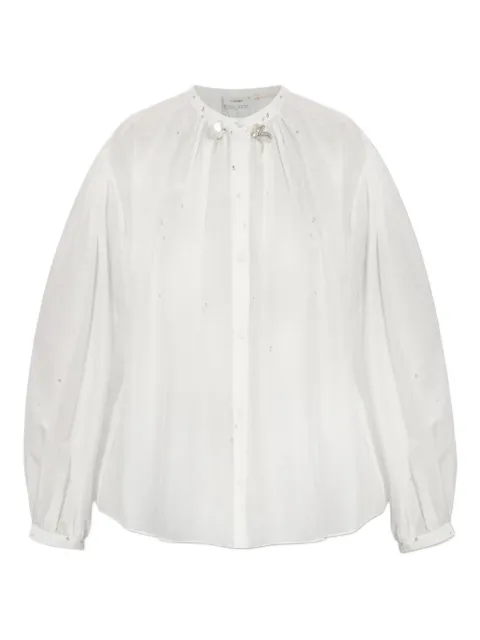 Forte Forte embellished balloon shirt