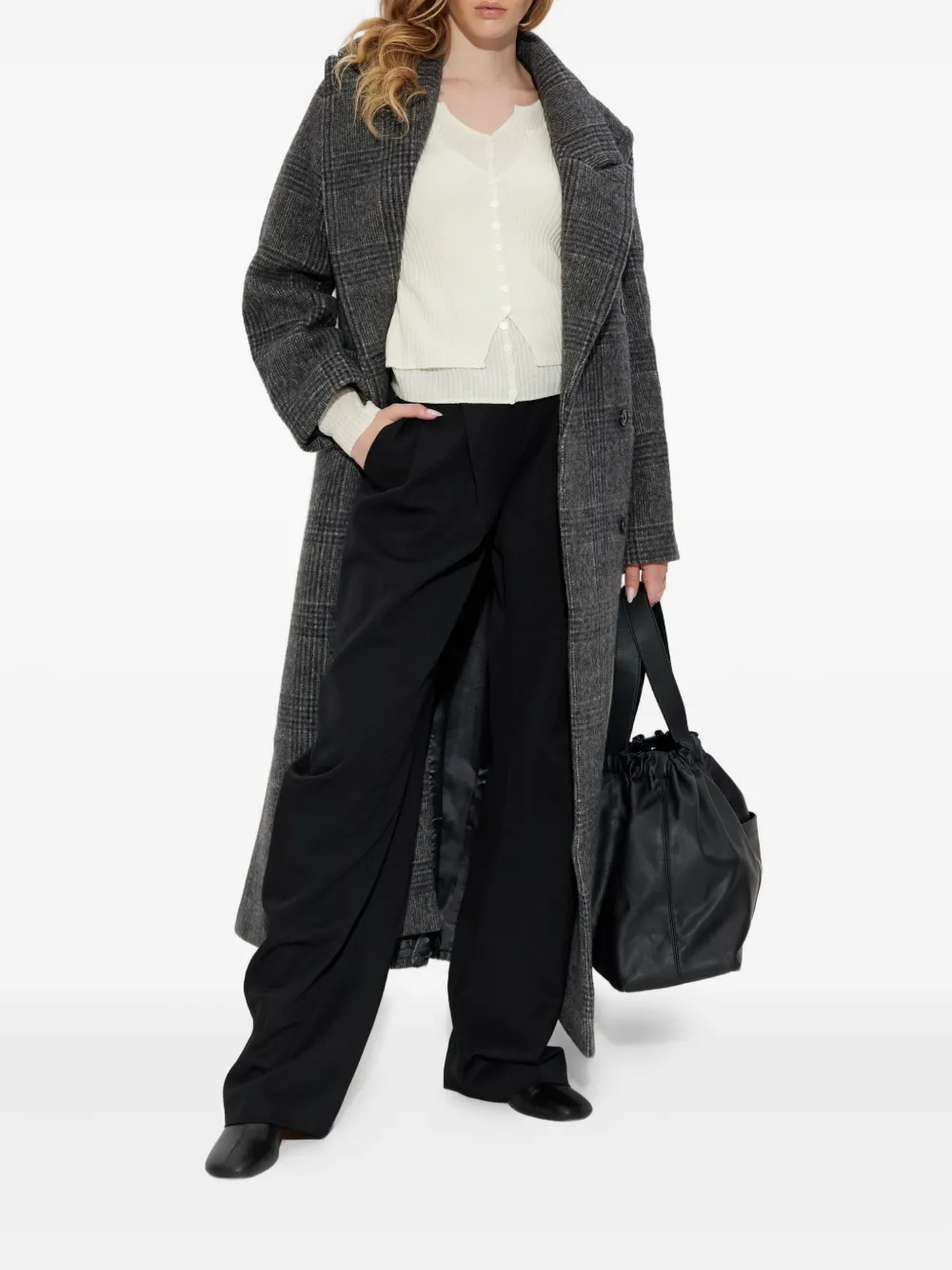 SAMSOE SAMSOE ribbed button cardigan | Cardigans | Image 2