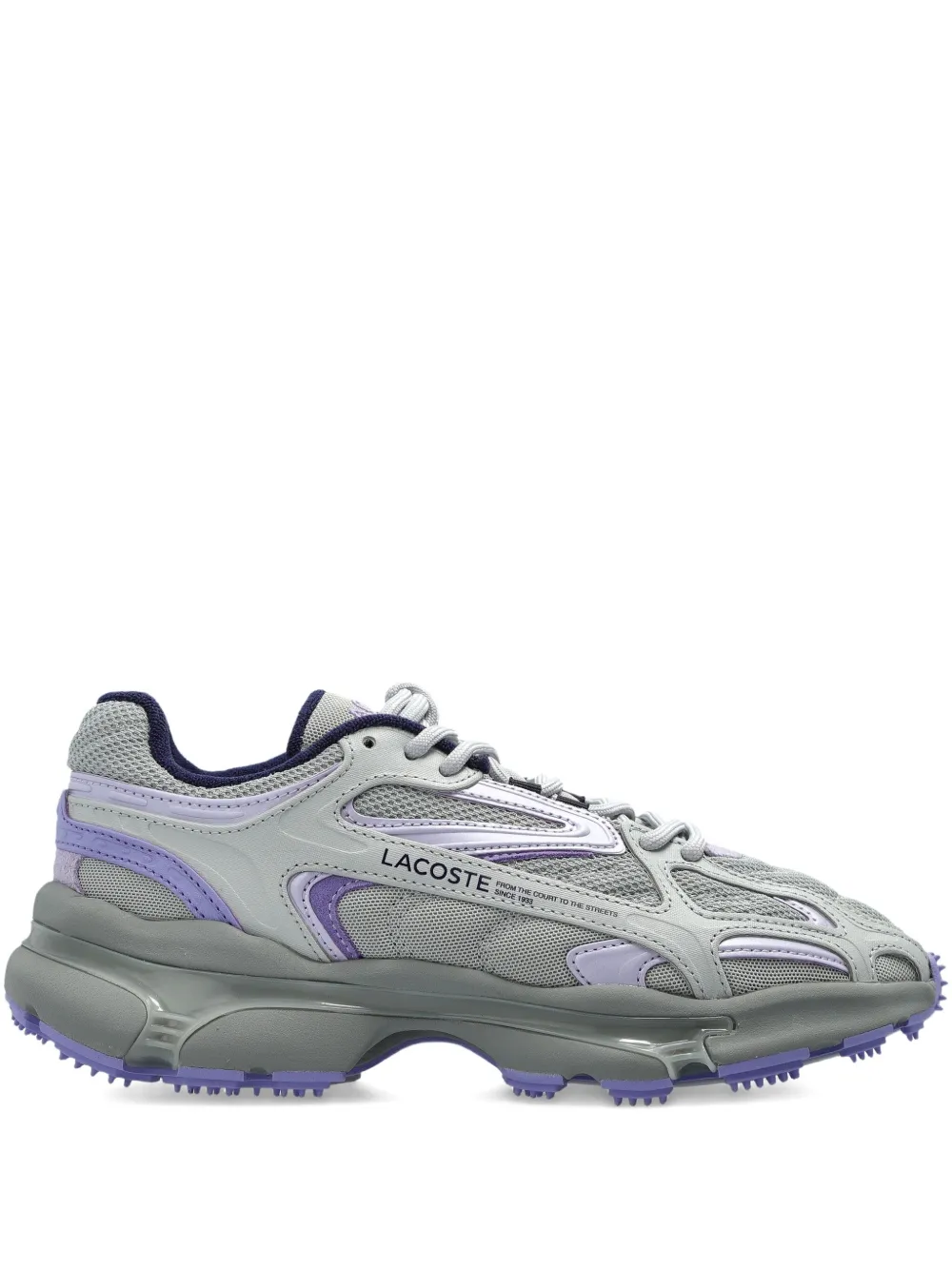 Lacoste L003 2k24 Lace-up Sneakers In Gray