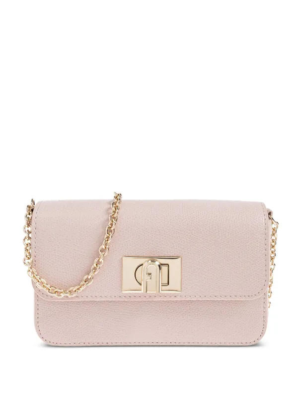 未使用級⭐︎FURLA 1927 ピンクベージュ ターンロック 2way FURLA（フルラ） バッグ レディース ショルダーバッグ 2way 斜めがけ