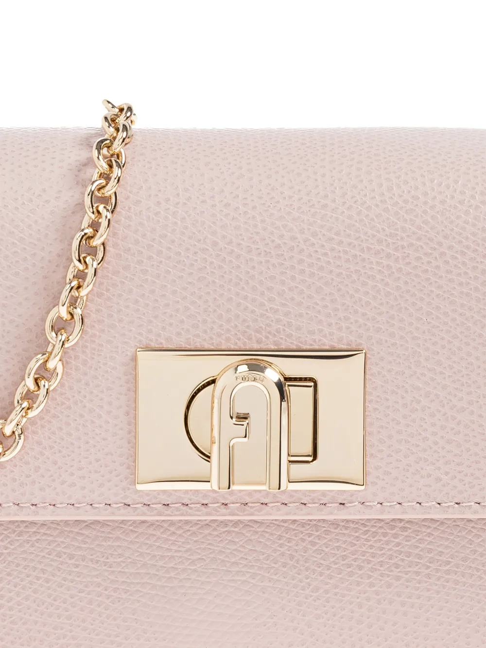 Furla 1927 mini-crossbodytas met ketting Roze