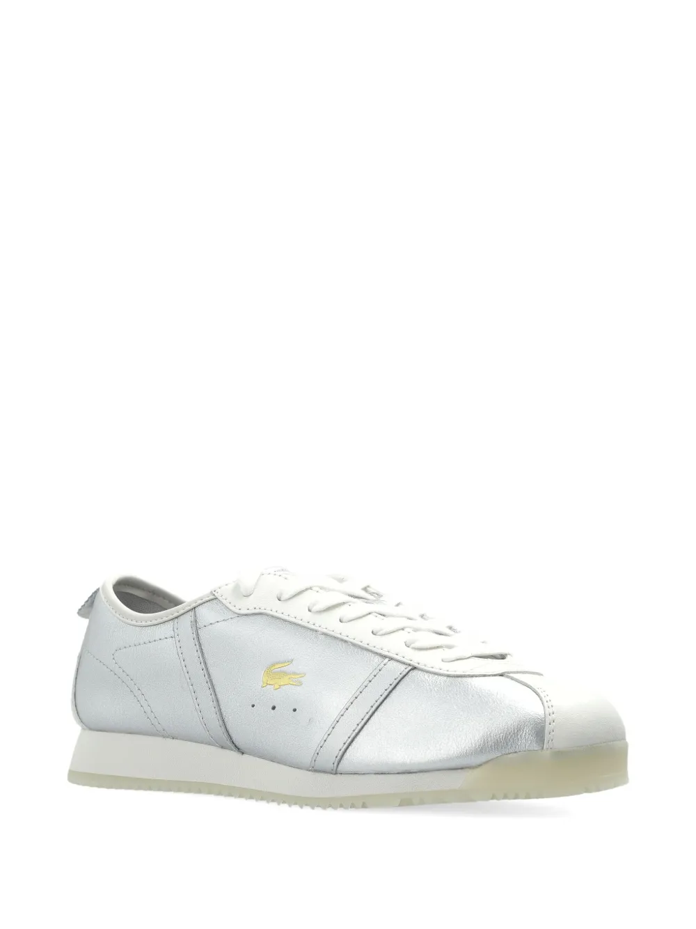 Lacoste Leren sneakers - Grijs