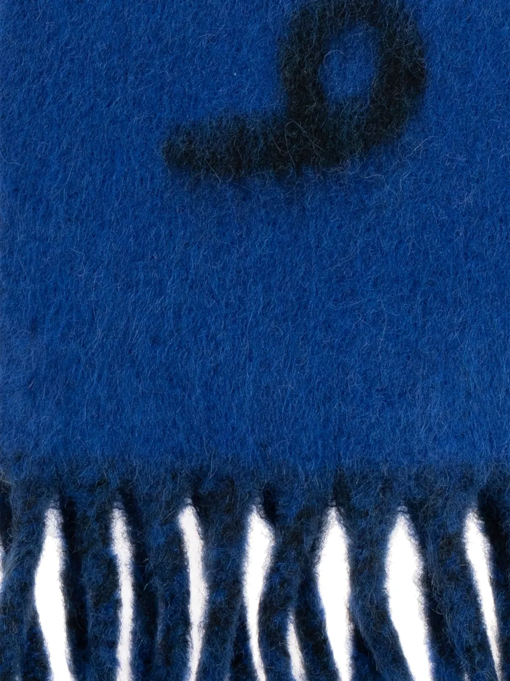 Burberry Sjaal met logodetail Blauw