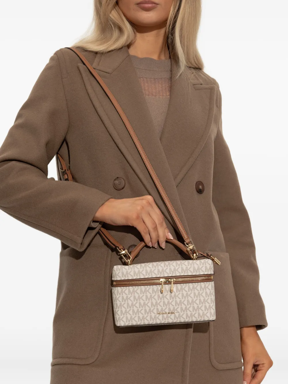 Michael Michael Kors Jana 经典logo超小号斜挎包 | Image 2