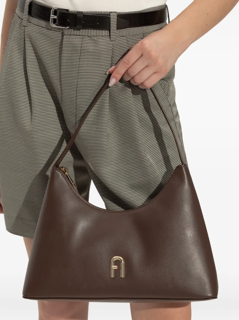 Furla Diamante kleine tas - Bruin