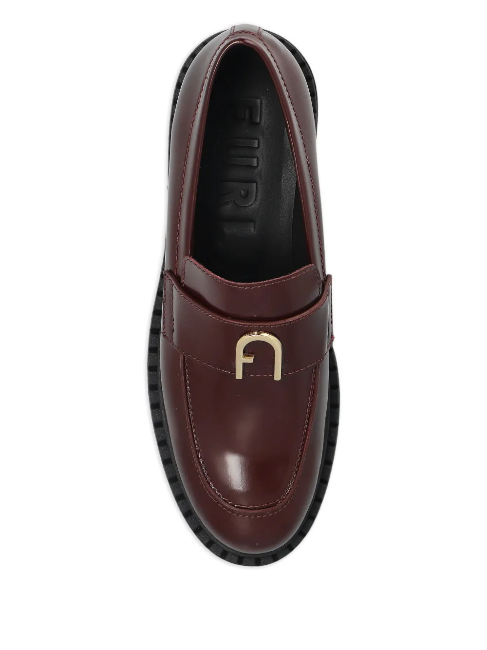 Furla New Legacy Loafers In Red