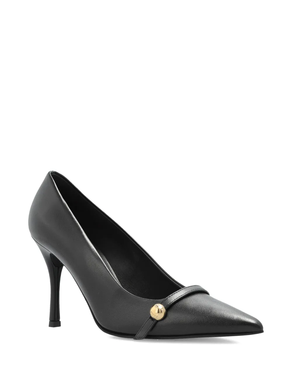 Furla 100mm leather heeled pumps | Heeled Pumps | Image 2