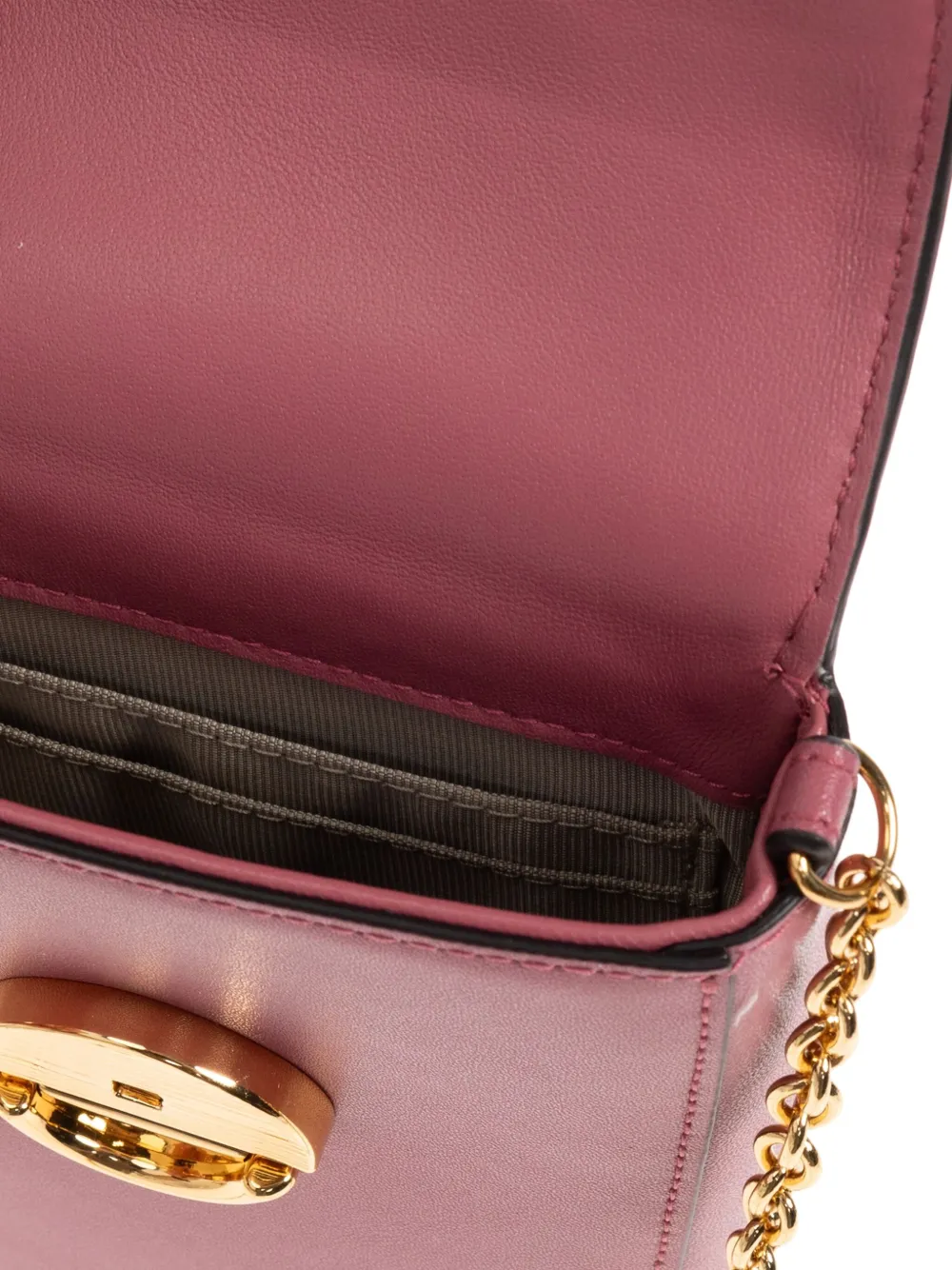 Furla Chain-strap Dome-top Tote Bag In Pink