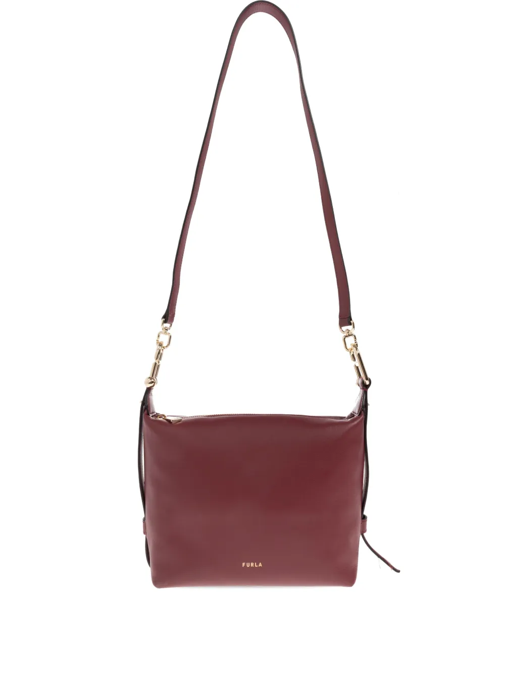 Furla Zip-fastening Shoulder Bag In Red