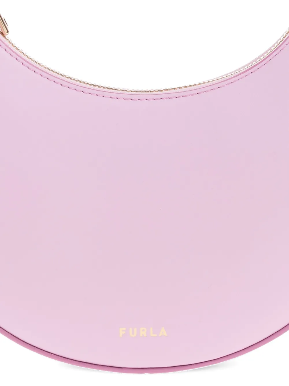 Furla Crescent Top-handle Bag In Purple