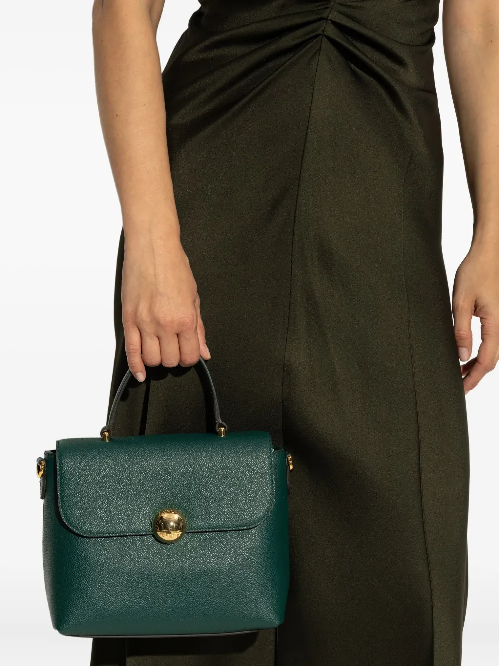 Furla top-handle satchel bag - Groen