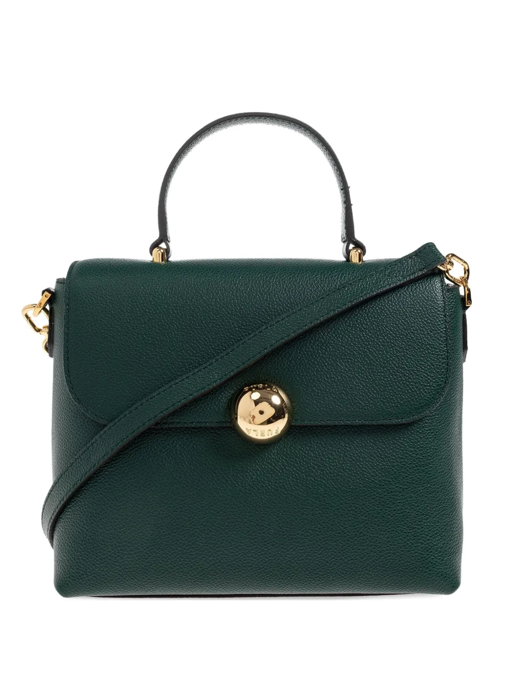 Furla Top-handle Satchel Bag In Green