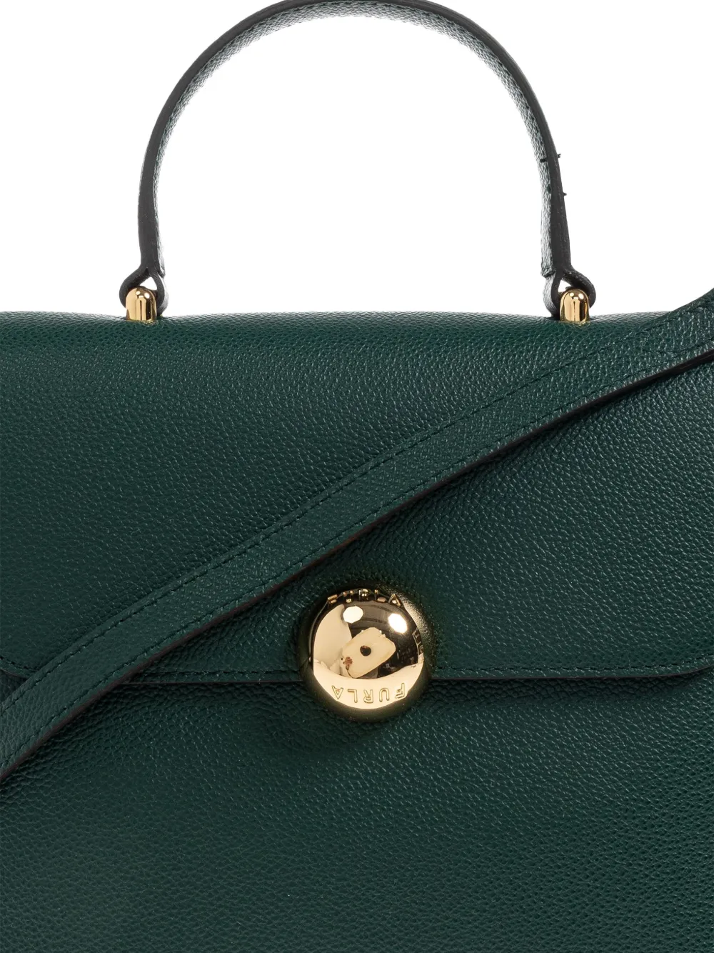 Furla Top-handle Satchel Bag In Green