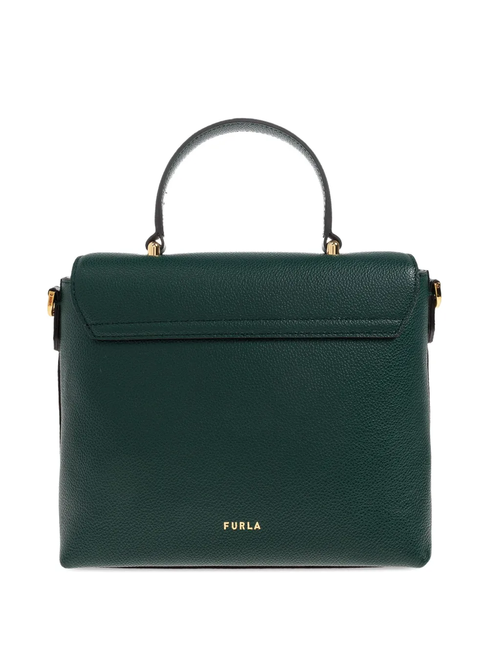 Furla Top-handle Satchel Bag In Green