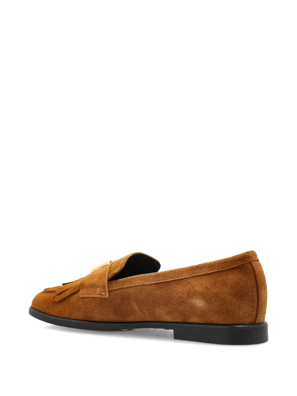 Furla Chic fringe-detail loafers Bruin