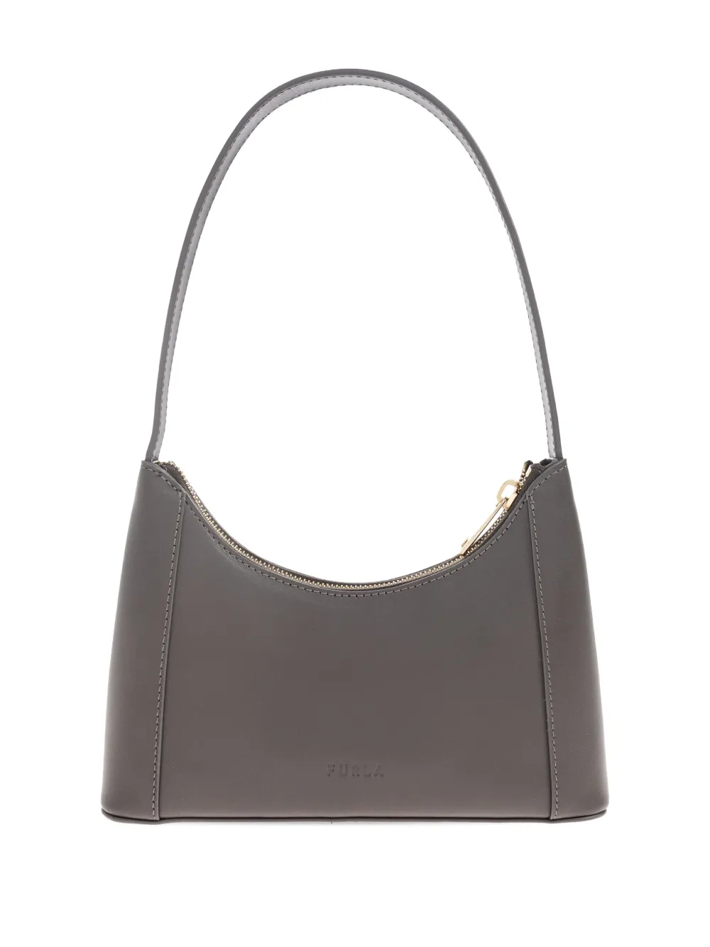 Furla Diamond schoudertas met rits Grijs