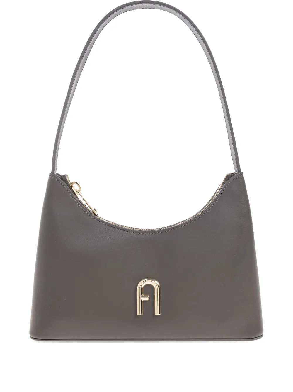 Furla mini Diamond leather shoulder bag | Grey | Image 1