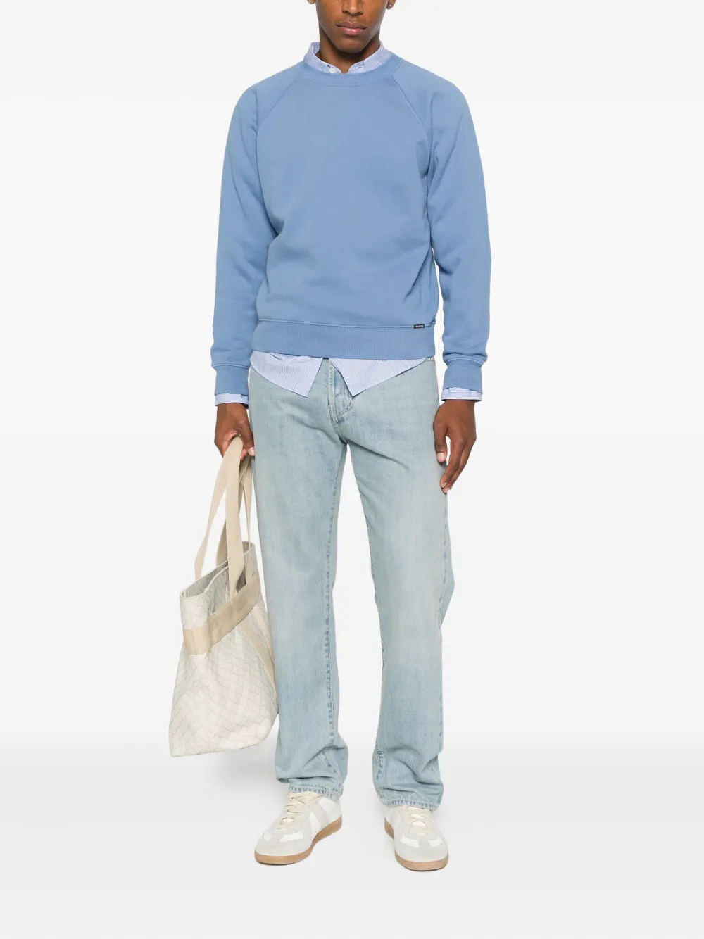 TOM FORD Sweater met raglan mouwen - Blauw