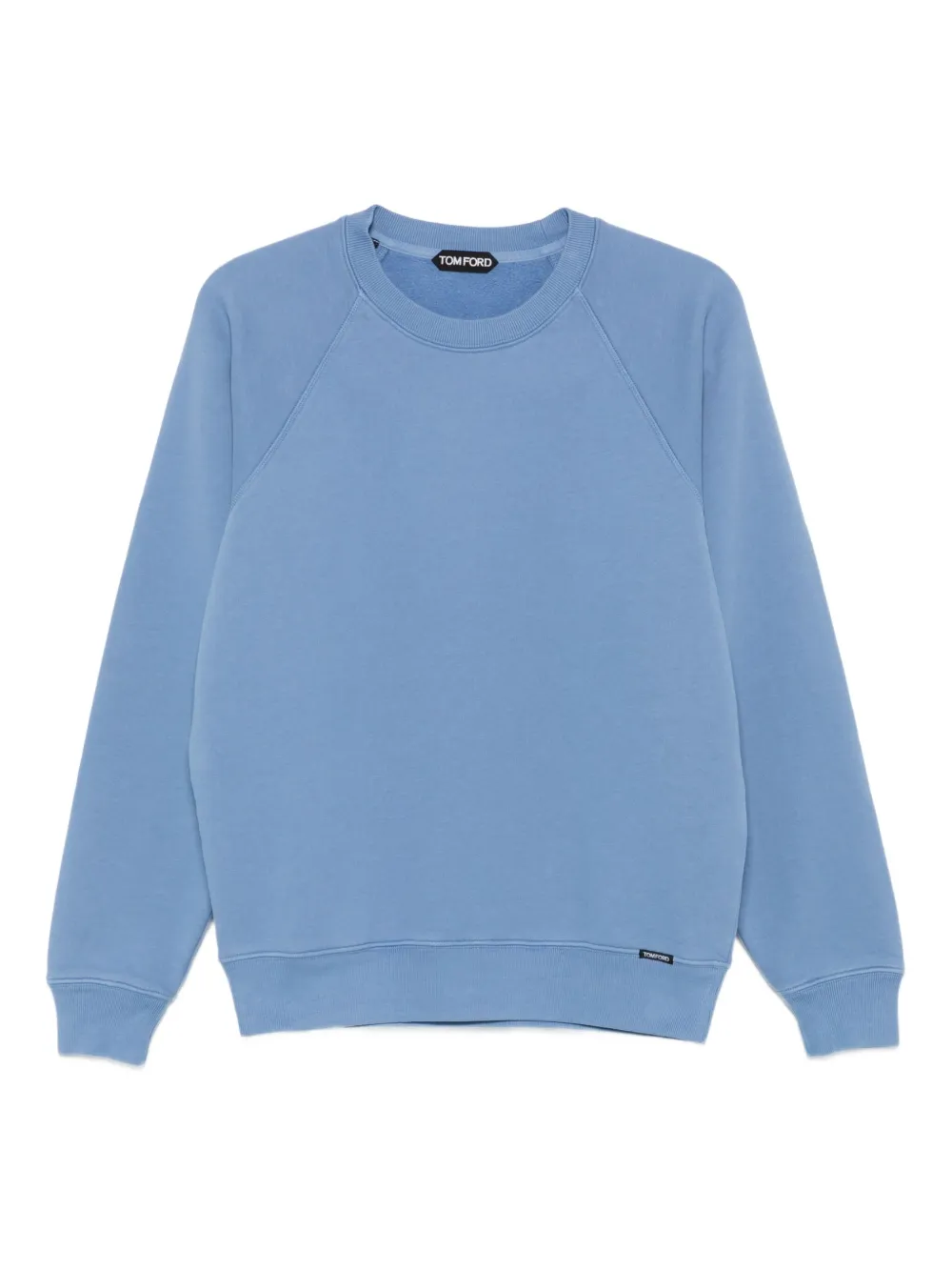 TOM FORD raglan-sleeve crew-neck sweatshirt | Blue | Image 1