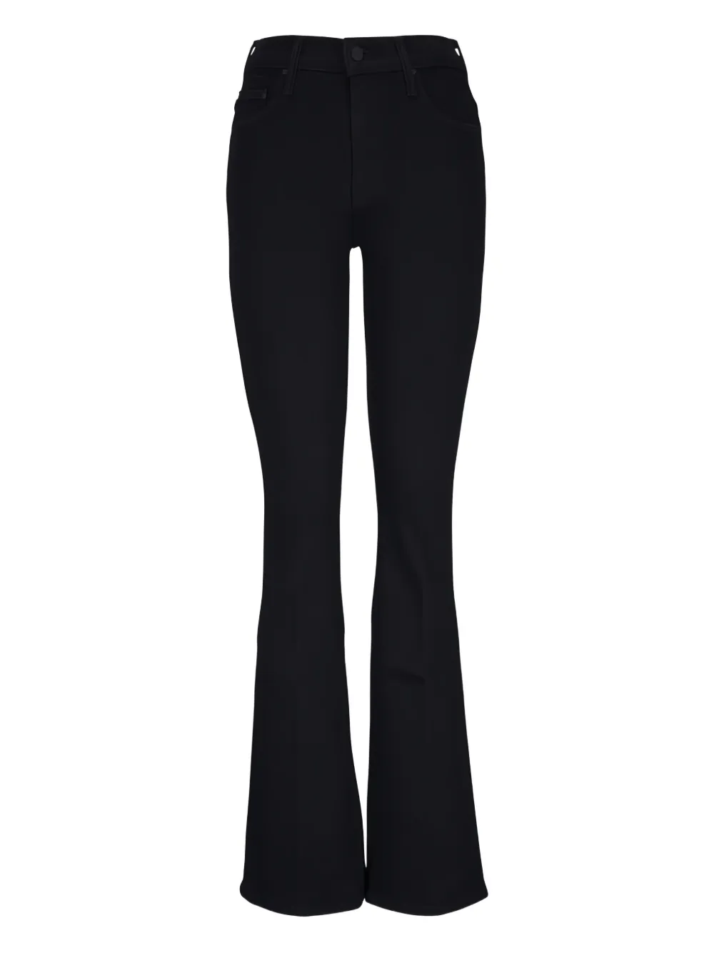 MOTHER flared five-pockts jeans - Schwarz