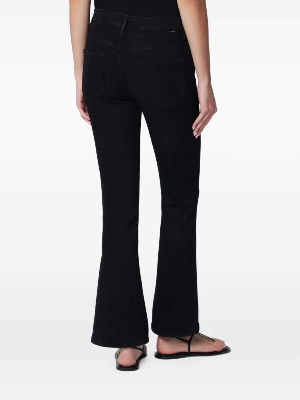 MOTHER The Weekender flared jeans Zwart