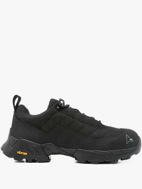 ROA quilted lace-up sneakers