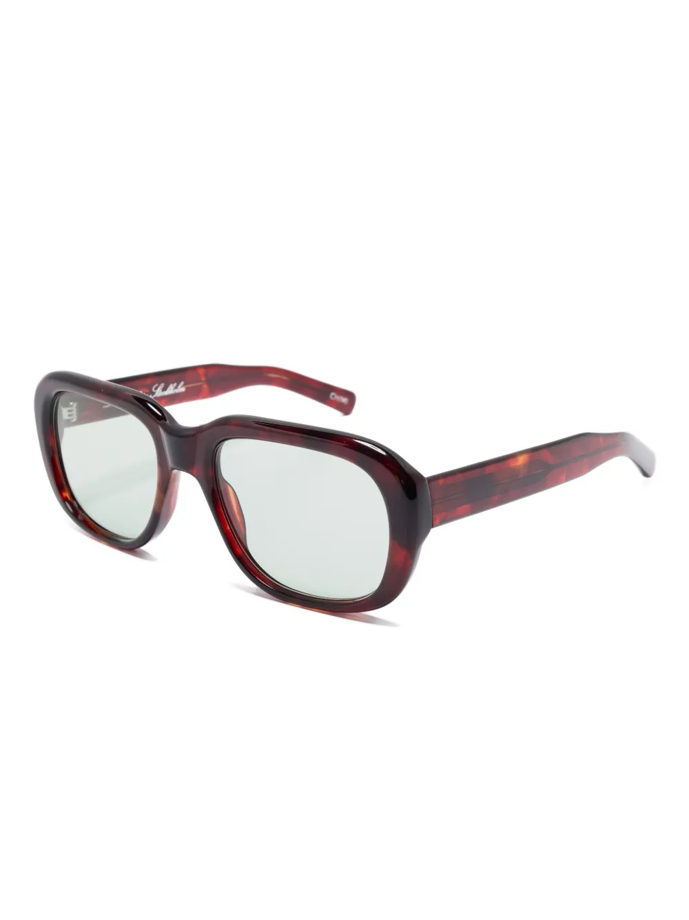 Chimi Zonnebril met vierkant montuur - Rood