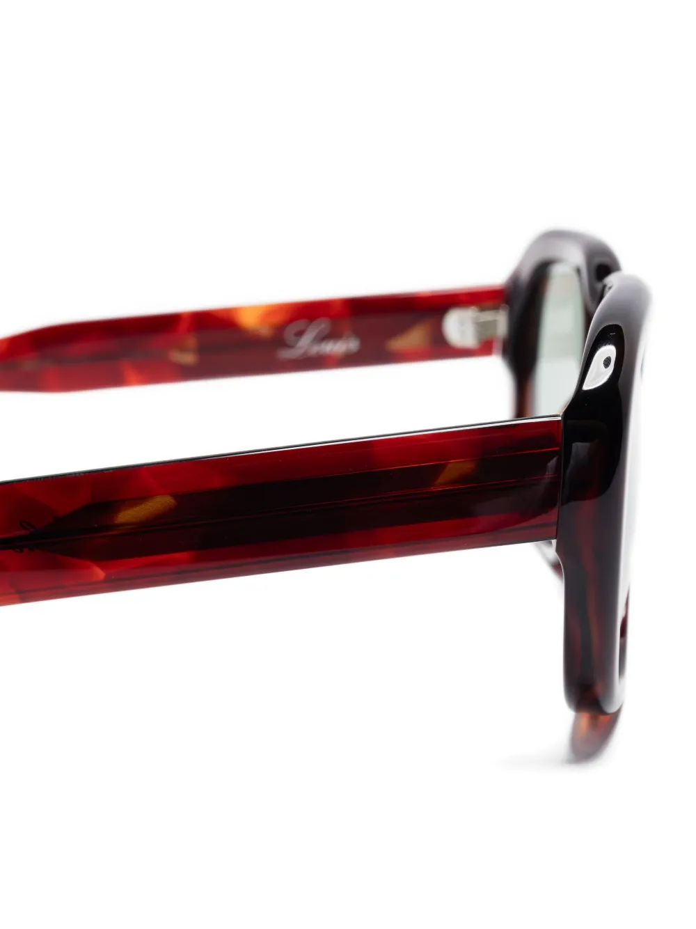 Chimi Zonnebril met vierkant montuur Rood