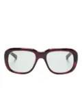 Chimi square-frame sunglasses - Red