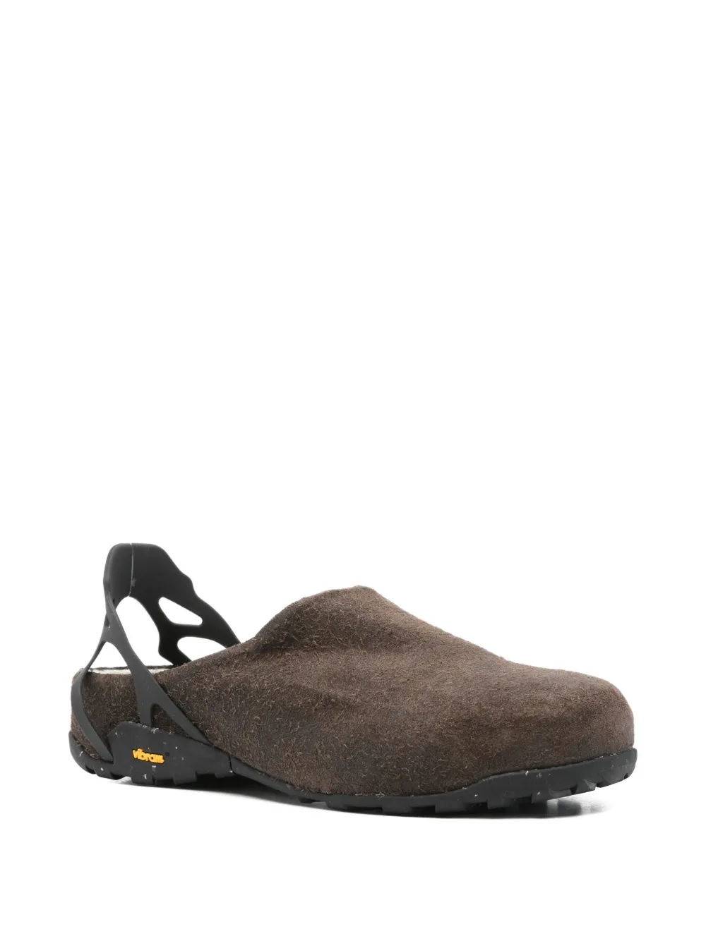 ROA FEDAIA SLIP ON MULES BROWN SHERPA - Bruin