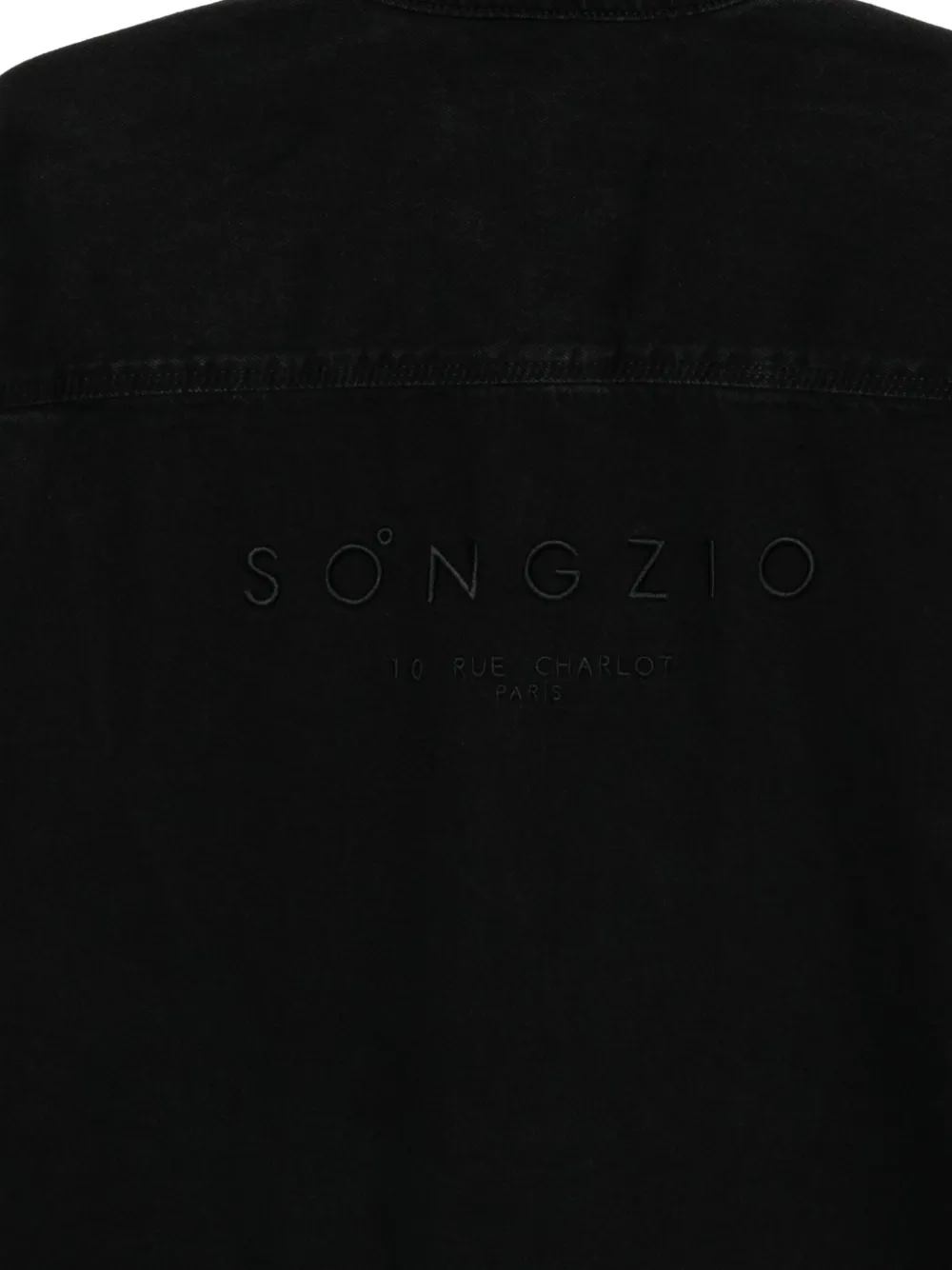 SONGZIO Origin Paris overhemd Zwart