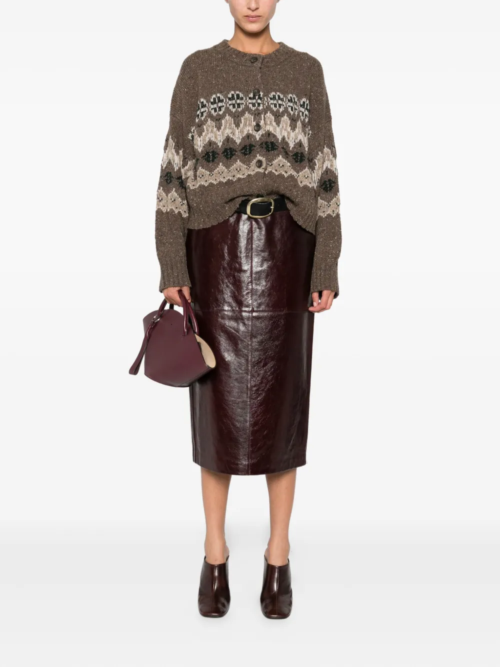 Altuzarra fairisle-knit button-up cardigan | Cardigans | Image 2