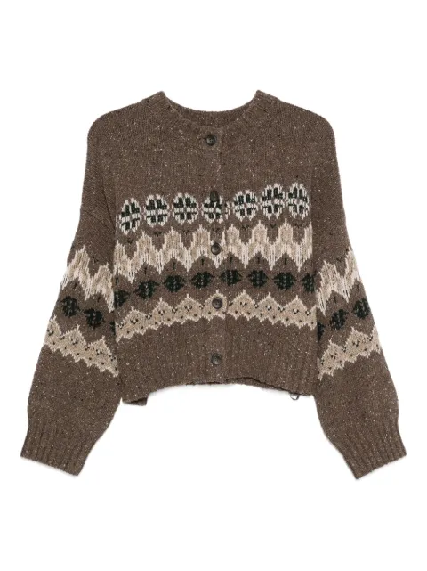 Altuzarra fairisle-knit button-up cardigan