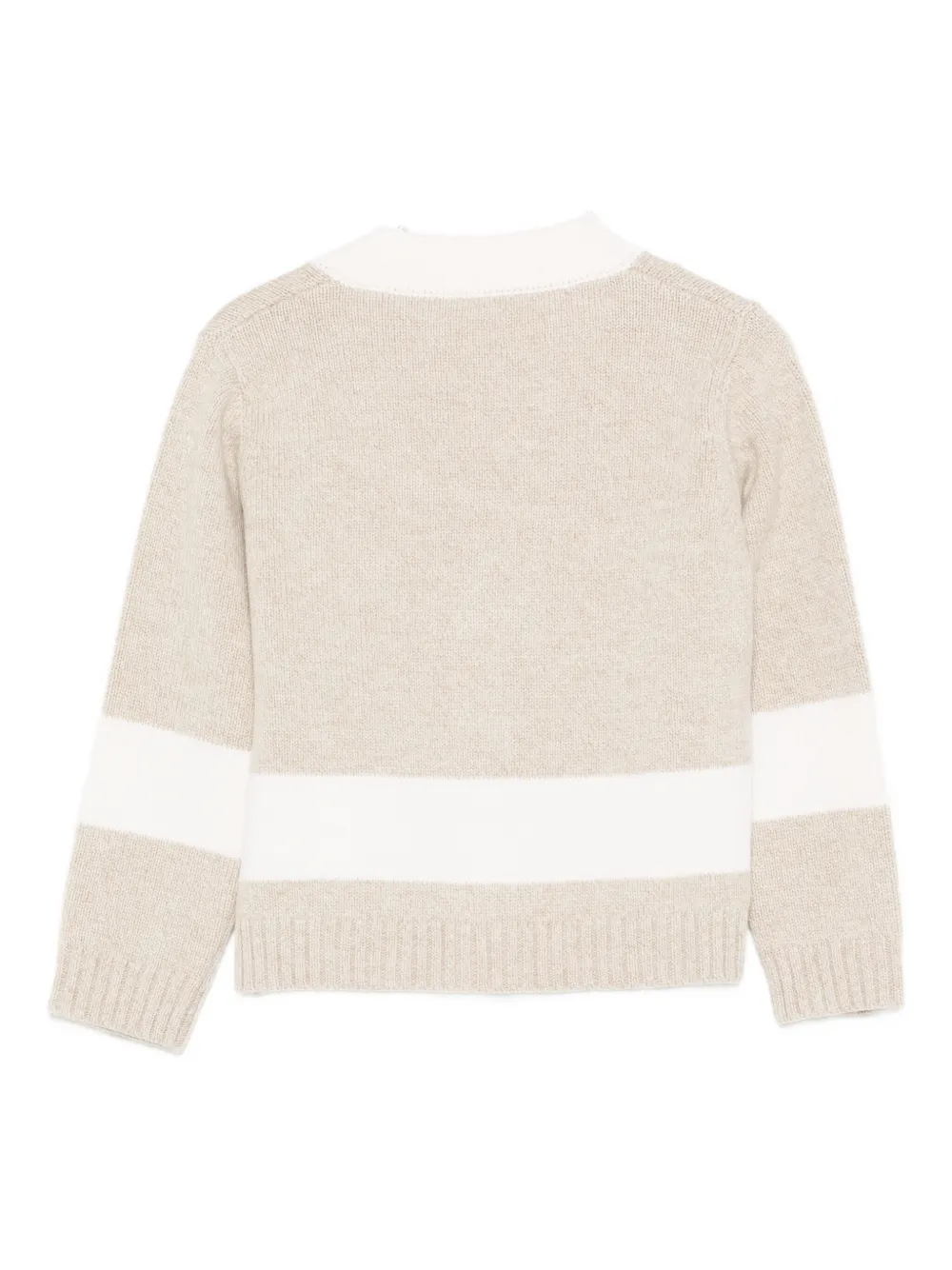 Eleventy Kids virgin-wool cardigan Bruin