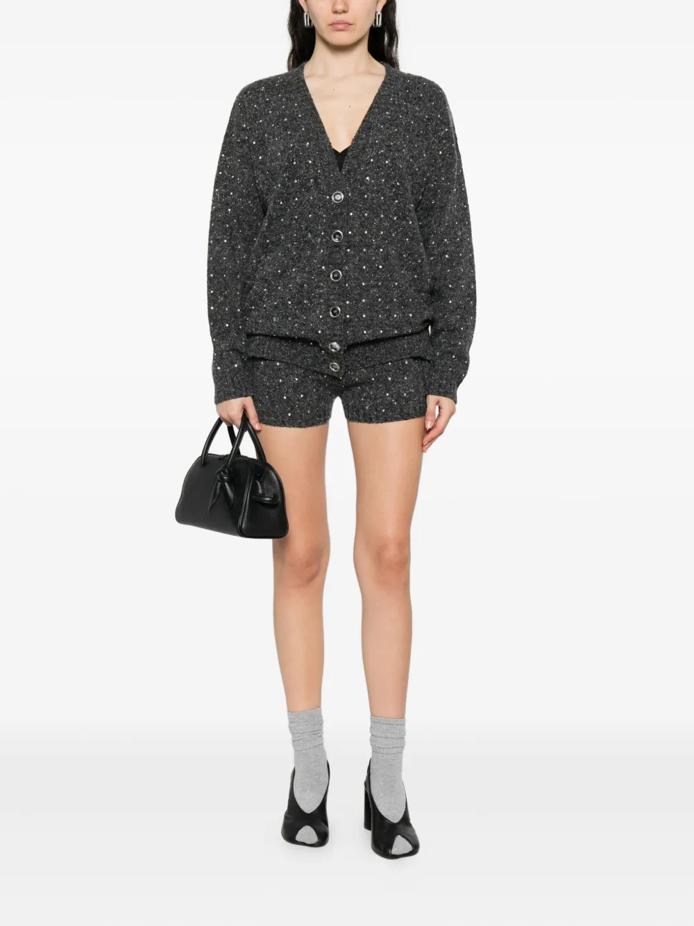 PINKO embellished knit shorts | Short & Mini Shorts | Image 2